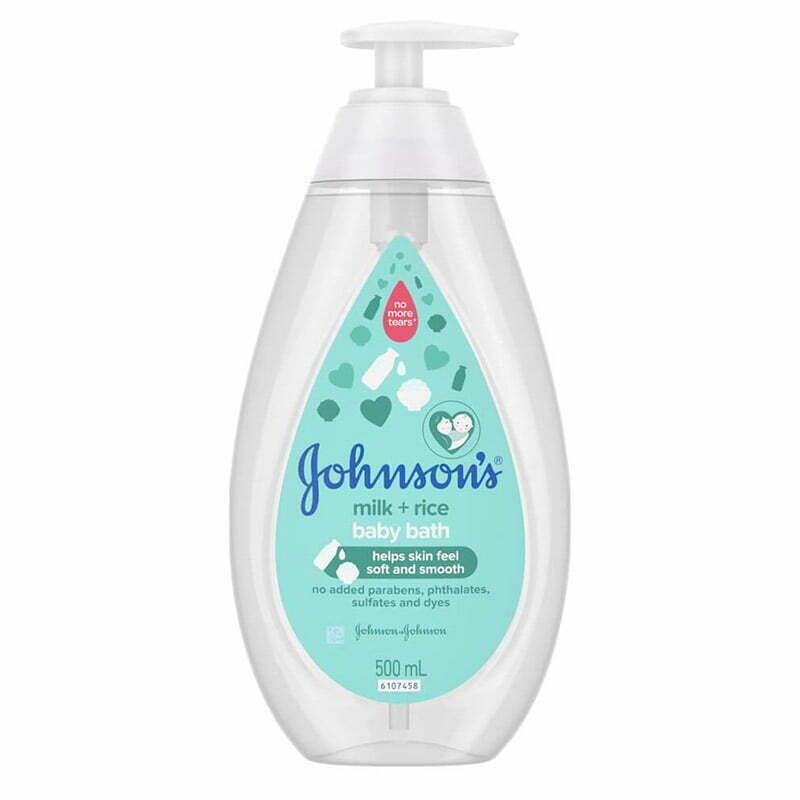 Johnsons Bath Milk and Rice Bath 500ML