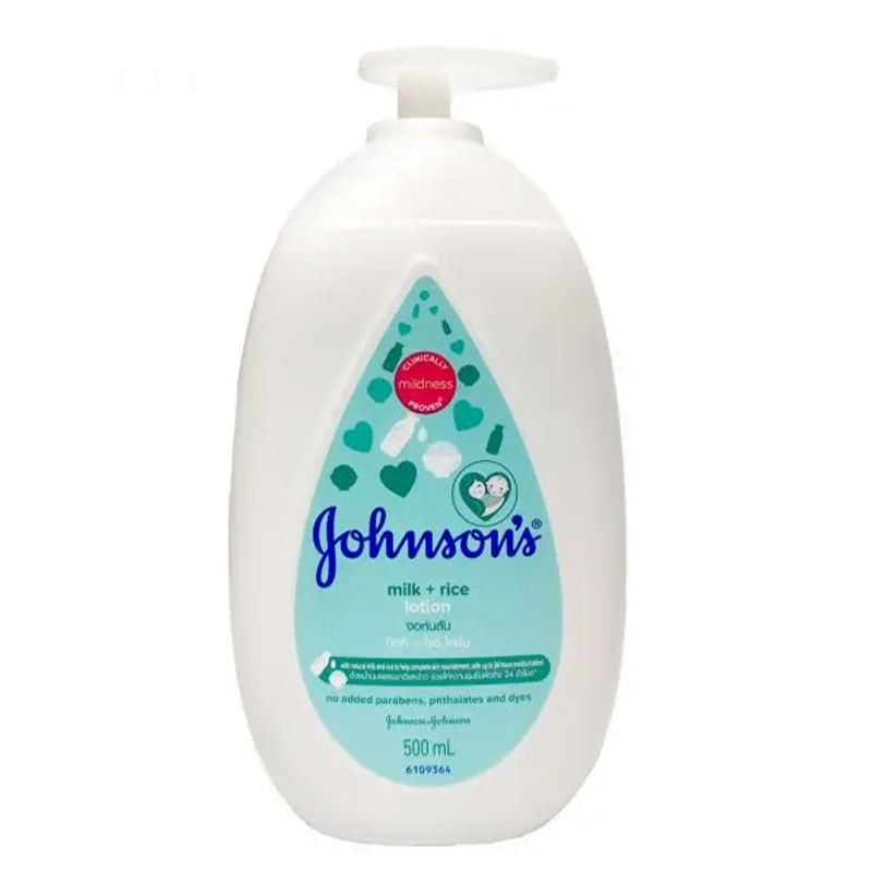 Johnsons Milk and Rice Lotion 500ML
