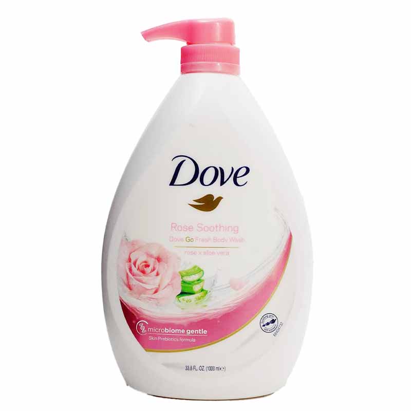 Dove Go Fresh With Rose x Aloe Vera Body Wash 1000ML