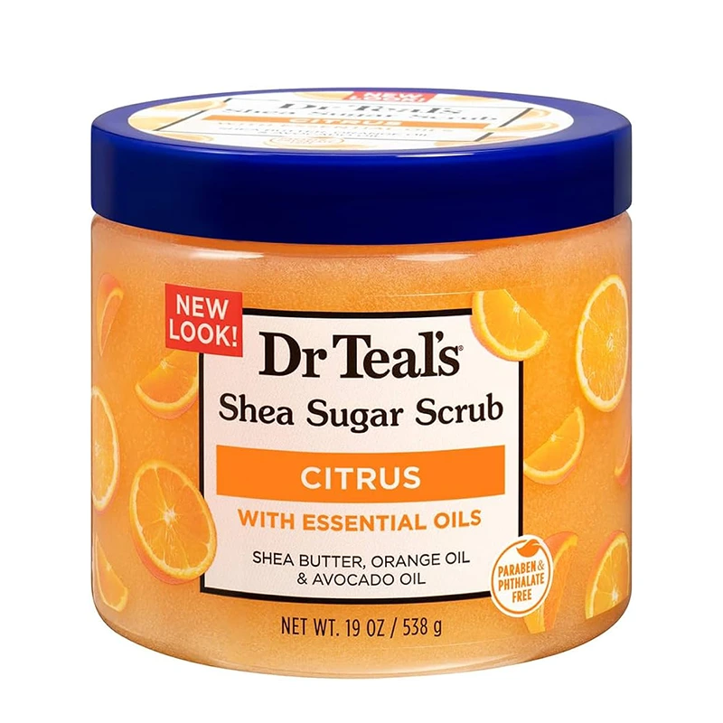 Dr. Teals Shea Sugar Scrub Citrus 538g