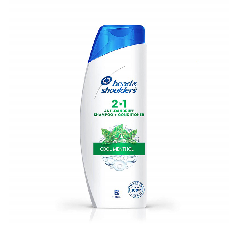Head Shoulders 2 in 1 Anti-Dandruff Shampoo + Conditioner Cool Menthol 340ML
