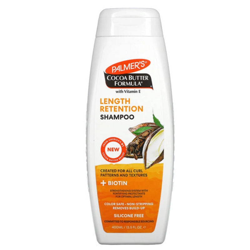 Palmer's Cocoa Butter Formula Biotin Length Retention Shampoo 400ML