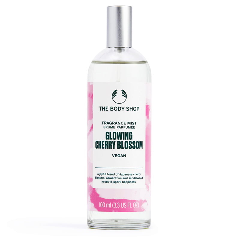 The Body Shop Glowing Cherry Blossom Frangrance Mist Vegan 100ML
