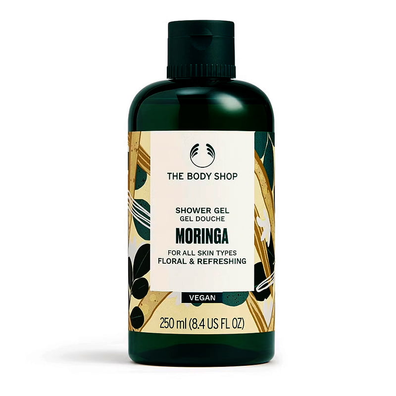 The Body Shop Moringa Shower Gel Vegan Floral Refreshing 250ML