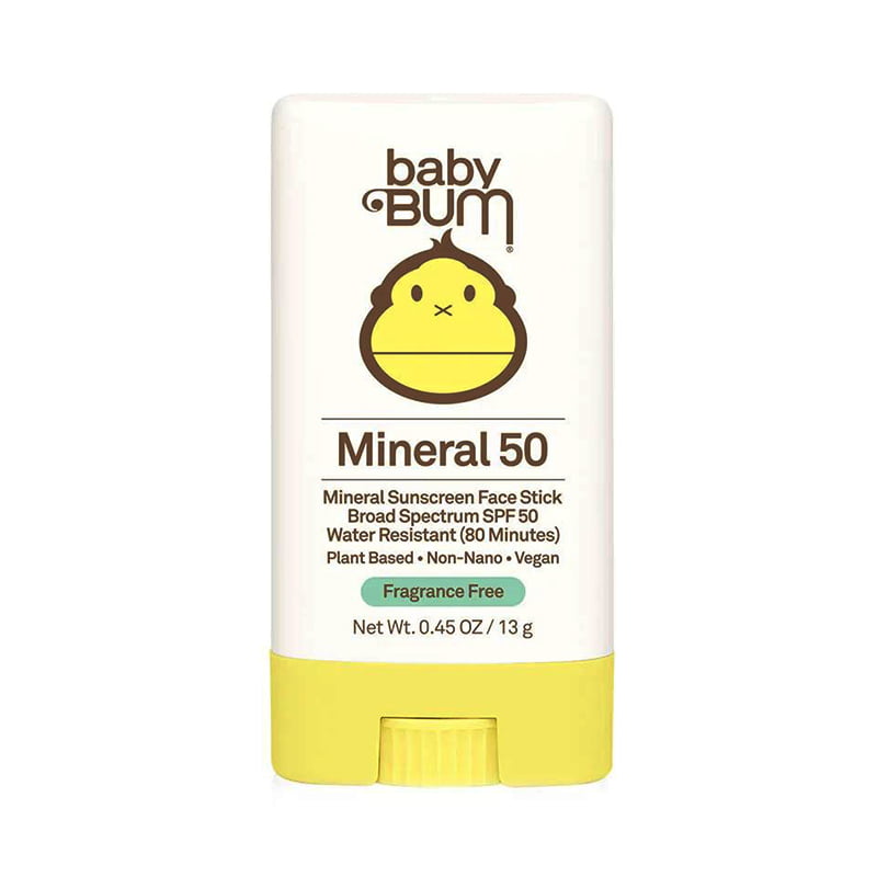 Baby Bum Mineral SPF50 Sunscreen Face Stick Fragrance Free