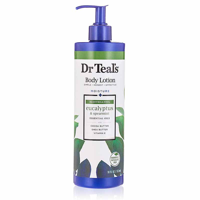 Dr Teal's Body Lotion Eucalyptus and Spearmint 532ML