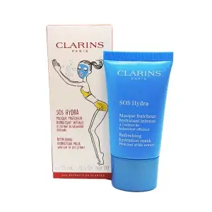 Clarins Paris Sos Hydra Refreshing Hydration Mask With Of Life Extract 15ML