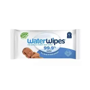 Waterwipes Plastic Free Original Baby Wipes 99.9 Water Based Wipes