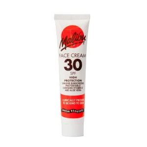 Malibu Face Cream 30SPF High Protection Uva/ Uvb Sunscreen