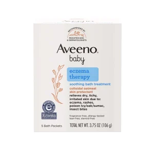 Aveeno Baby Eczema Therapy Soothing Bath Treatment (5 Bath Packets) 106g