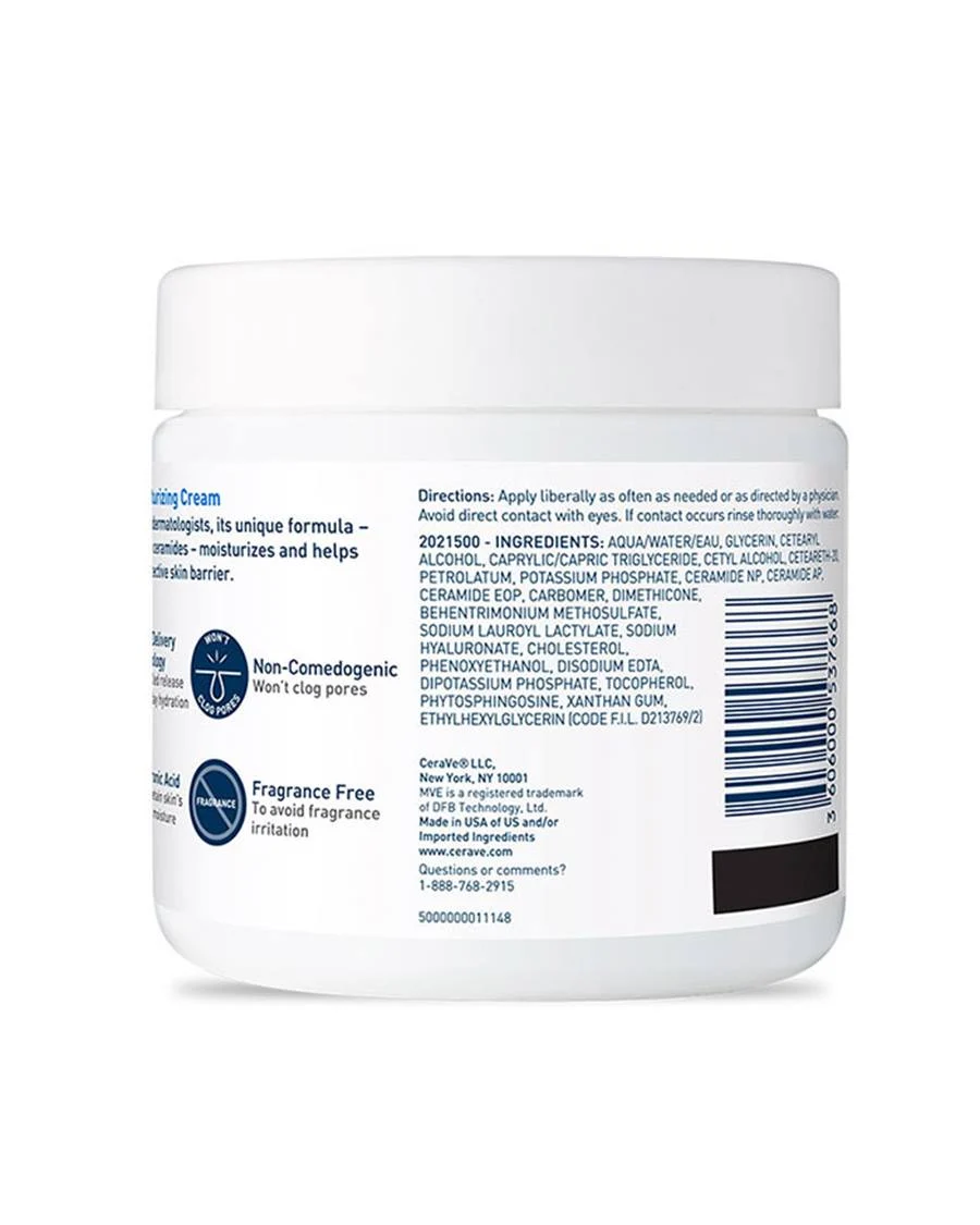 Cerave Moisturizing Cream For Normal to Dry Skin 453g