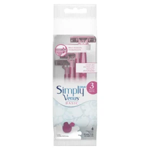 Gillette Simply Venus Basic Disposable Razor 4's