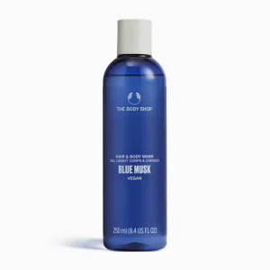 The Body Shop Blue Musk Hair & Body Wash Vegan 250ml
