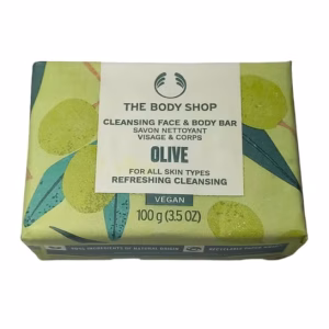 The Body Shop Olive Cleansing Face & Body Bar Vegan For All Skin Types 100g