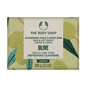 The Body Shop Olive Cleansing Face & Body Bar Vegan For All Skin Types 100g