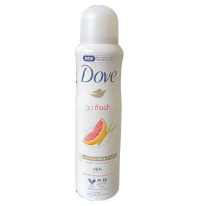Dove Go Fresh Grapefruit and Lemongrass Scent Deodorant Spray 150ml