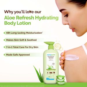 Mamaearth Aloe Refresh Hydrating Body Lotion