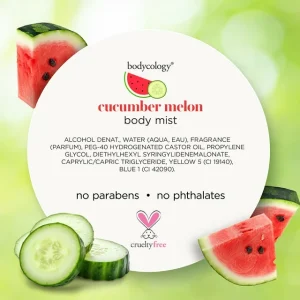 Bodycology Cucumber Melon Fragrance Mist 237ml
