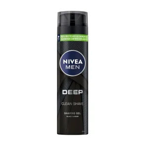 Nivea Men Deep Clean Shave Black Carbon Shaving Gel 200ml