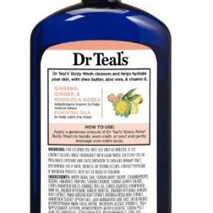 Dr Teal's Body Wash With Pure Epsom Salt Stress Relief 710ml