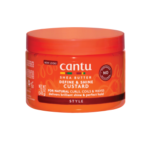 Cantu Shea Butter Define & Shine Custard Style For Natural Curls, Coils & Waves 354ml