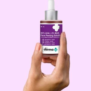 The Derma 30% AHA + 2% BHA Face Peeling Solution