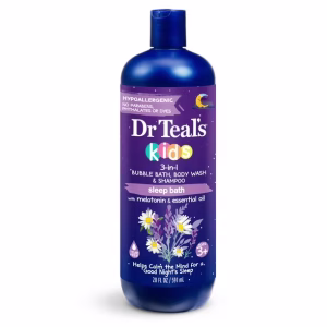 Dr. Teal's Kids 3 In 1 Bubble Bath, Body Wash & Shampoo